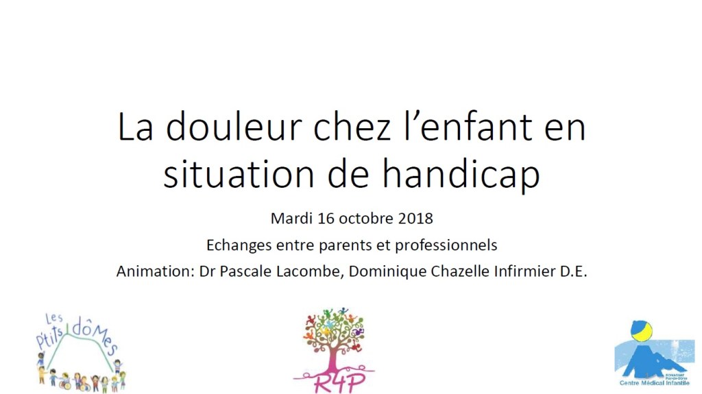 La douleur chez l’enfant en situation de handicap (compte&nbsp;rendu)