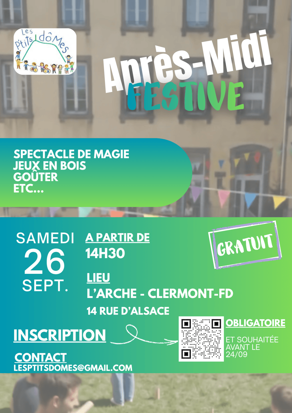 Fête de la rentrée, samedi 26 septembre&nbsp;!